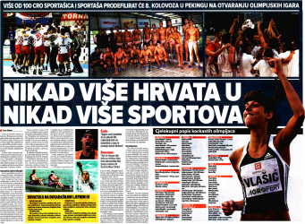 nikad više hrvata u nikad više sportova